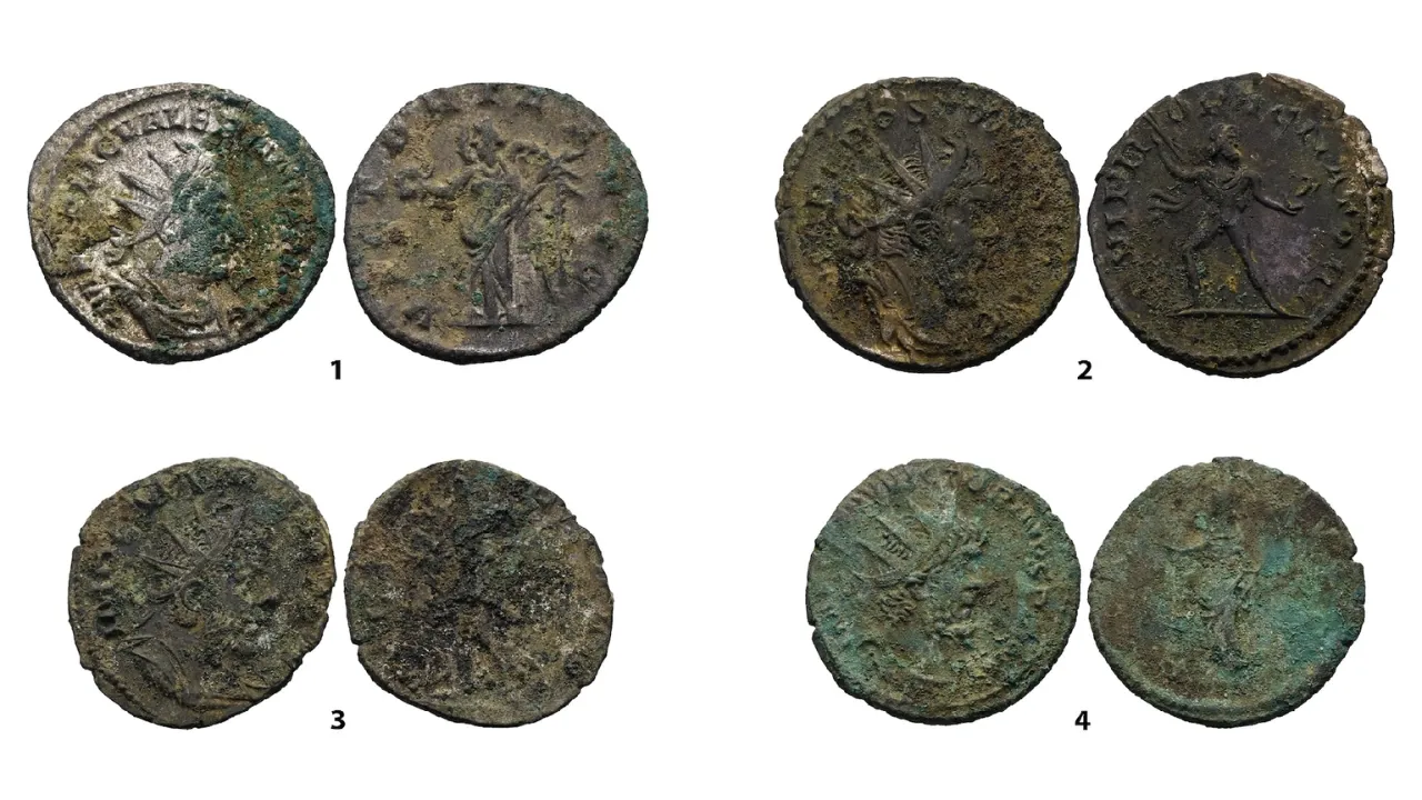 Rare Roman-era Coins Discovered in German Mountains
